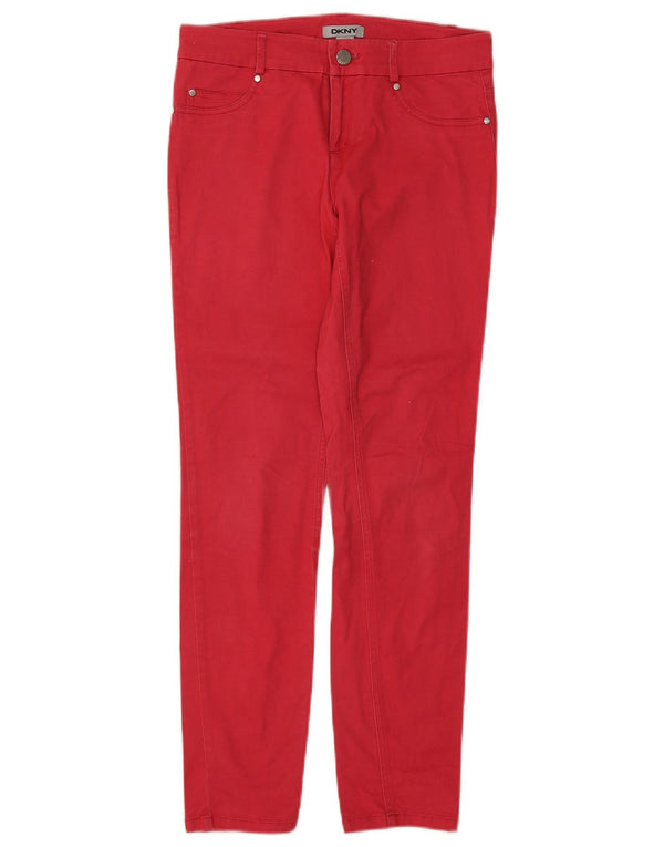 Dkny Jeans Slim Femme US 2 XS W28 L28 Coton Rouge