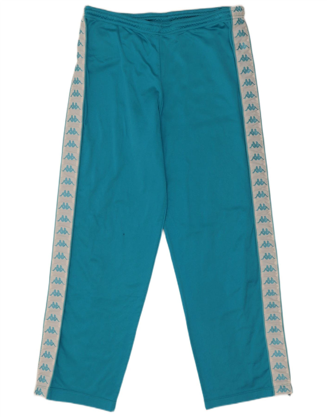 Kappa Mens Graphic Tracksuit Trousers Large  Blue Colourblock Polyester