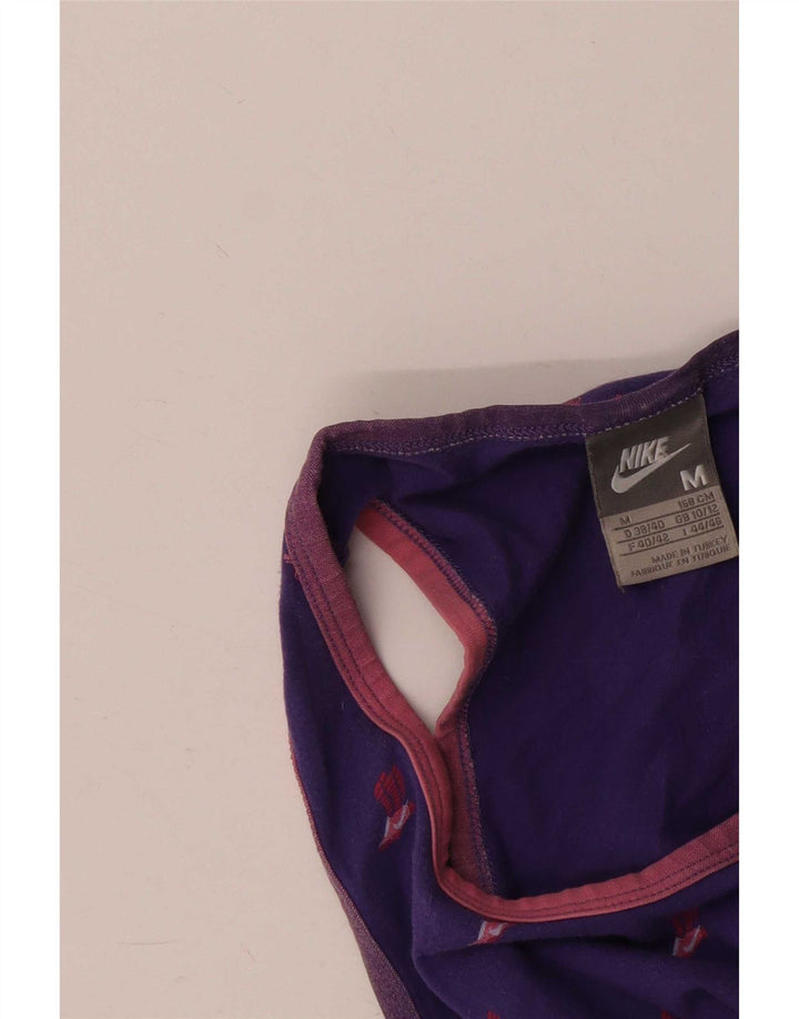 Canotta grafica Nike da donna UK 10/12 viola medio