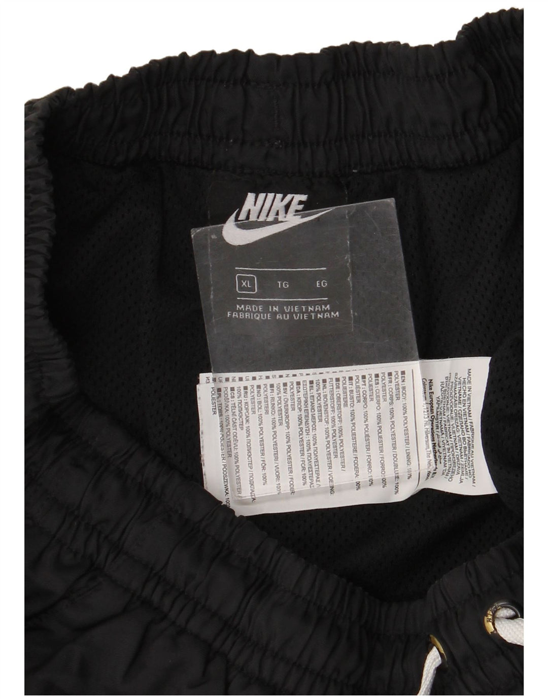 Nike Boys Sport Shorts 13-14 Years XL Black Polyester