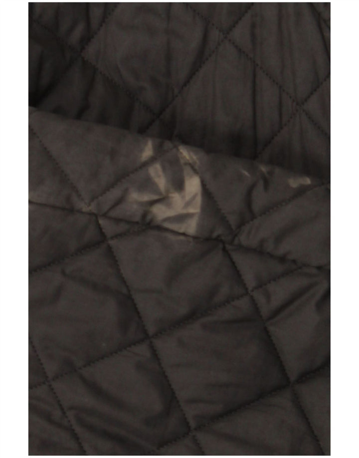 Мужская стеганая куртка Barbour UK 40, большая черная
