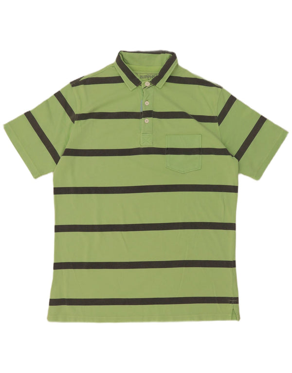 Męska koszulka polo Murphy & Nye XL, bawełniana w zielone paski