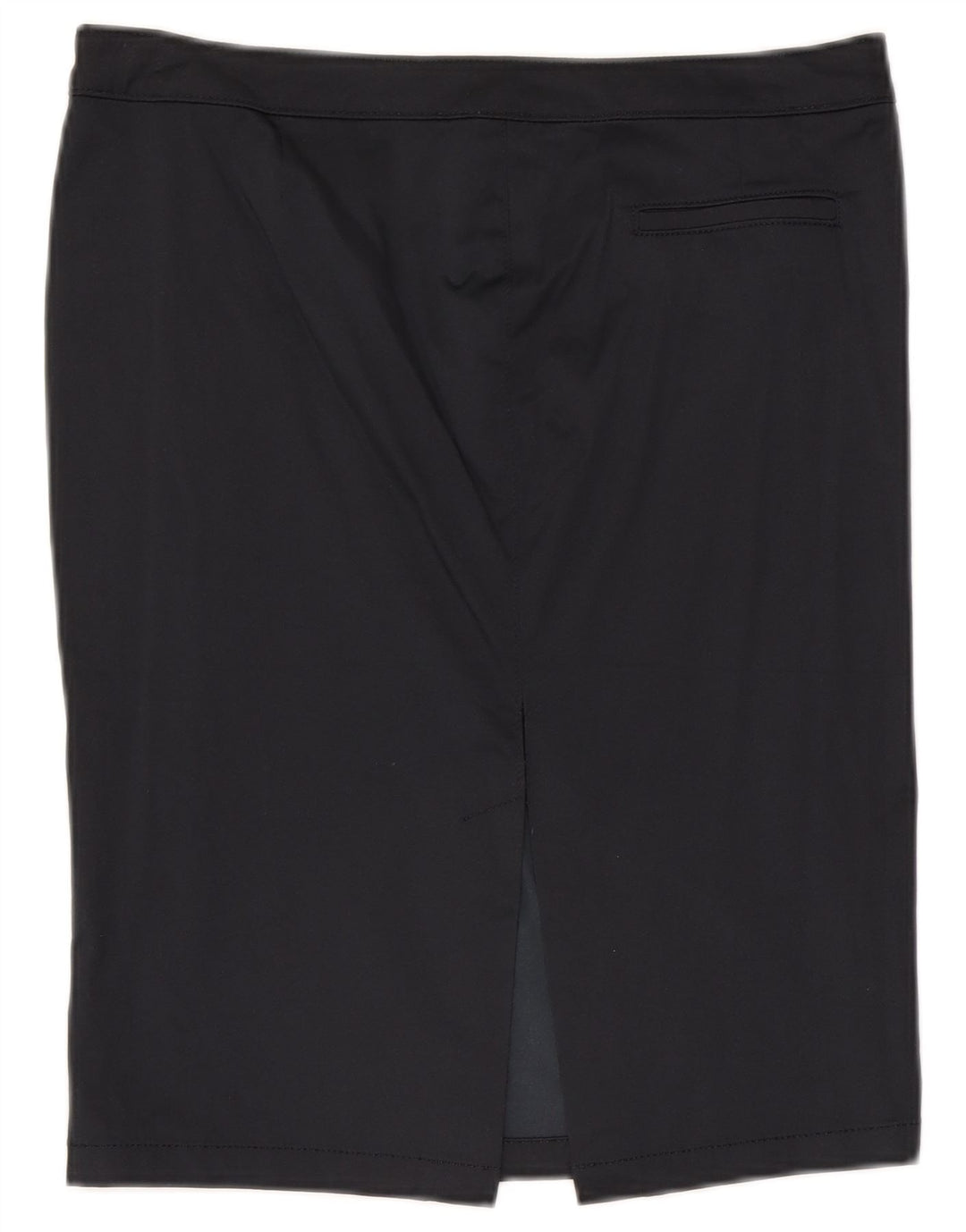 Sisley Jupe Crayon W32 Large Bleu Marine Femme