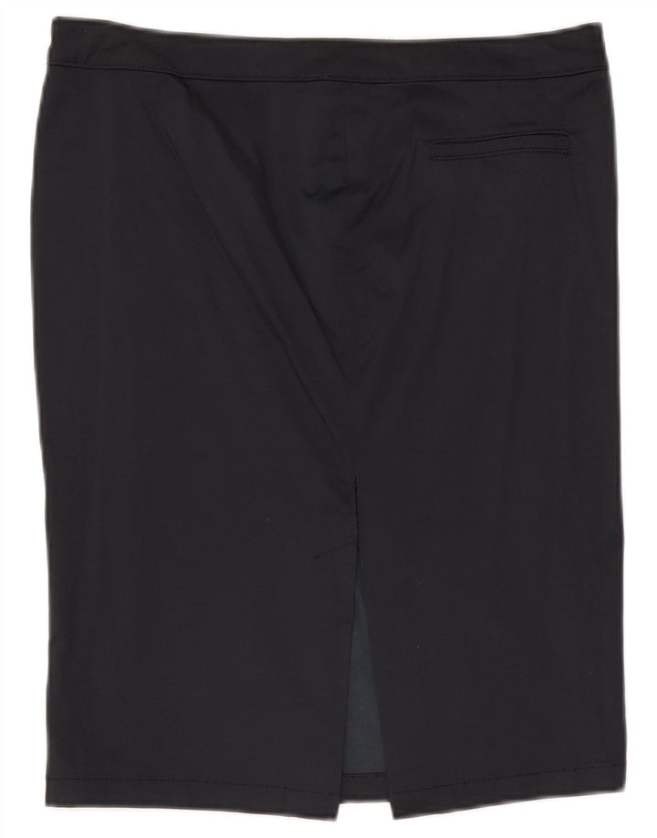 Sisley Jupe Crayon W32 Large Bleu Marine Femme