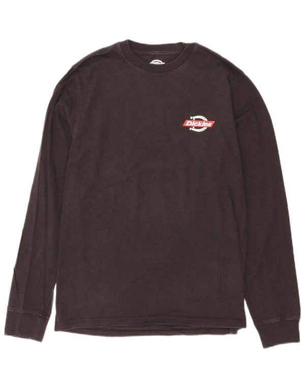 Dickies Hombre Gráfico Top Manga Larga Pequeño Algodón Negro