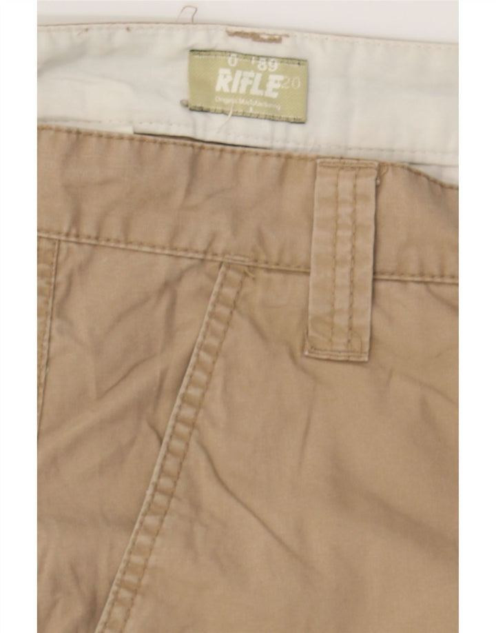 RIFLE Mens Cargo Shorts W31 Medium  Beige Cotton Vintage Rifle and Second-Hand Rifle from Messina Hembry 