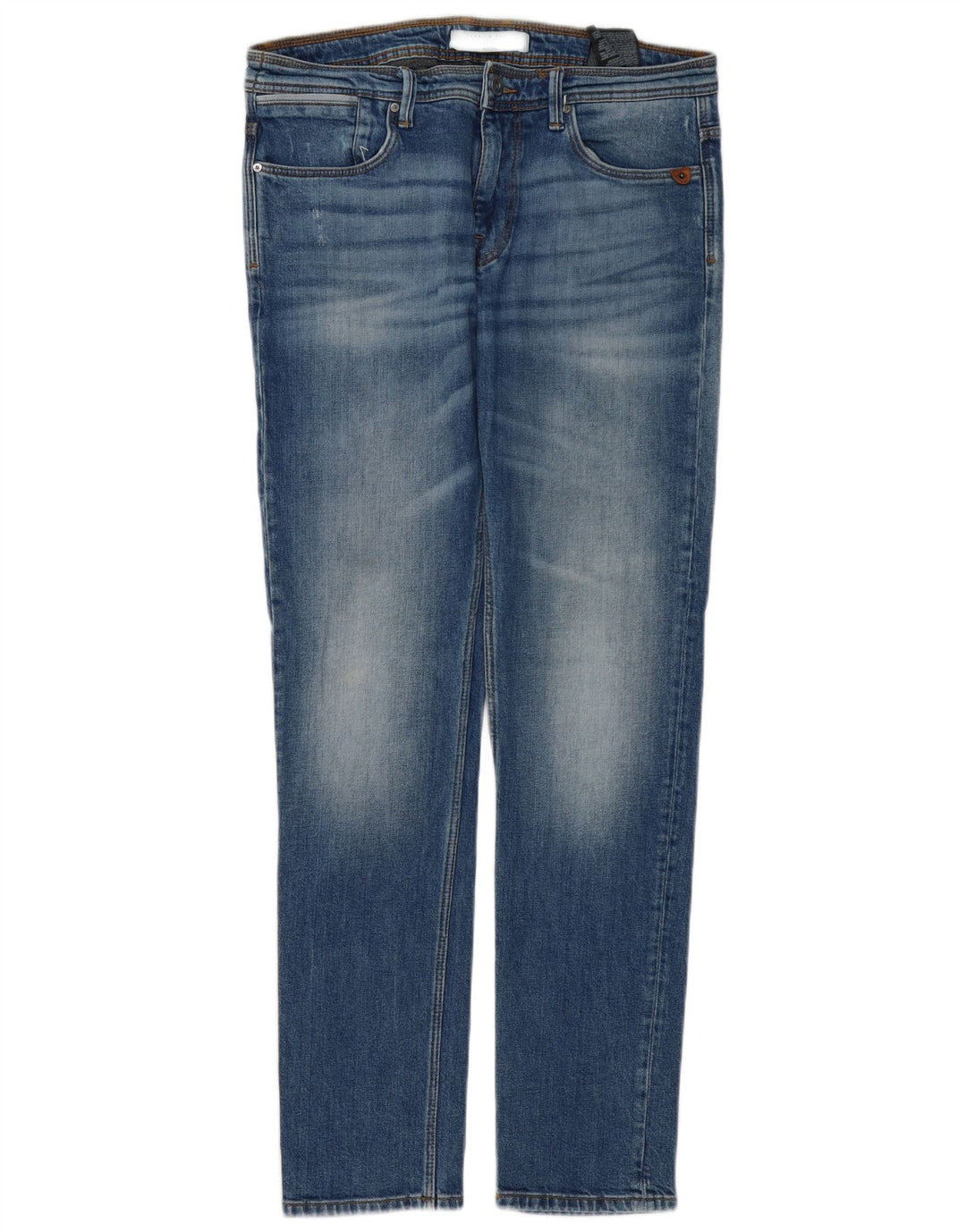 Zara Mens Slim Jeans EU 42 Large W32 L32 Blue