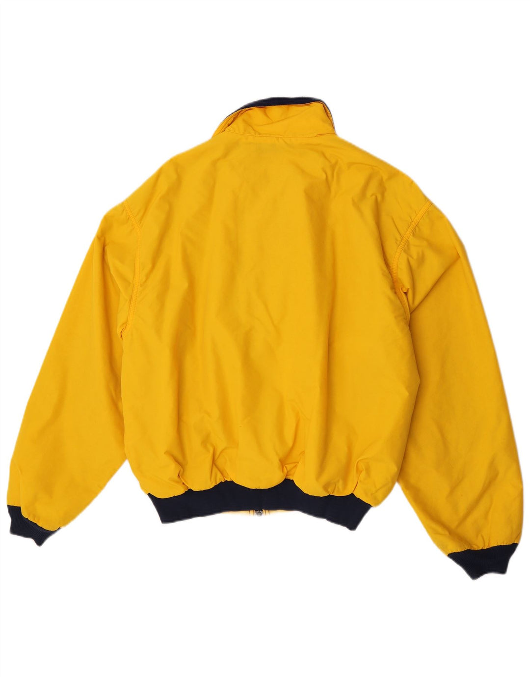 L.L.Bean Mens Bomber Jacket UK 42 XL Yellow Colourblock