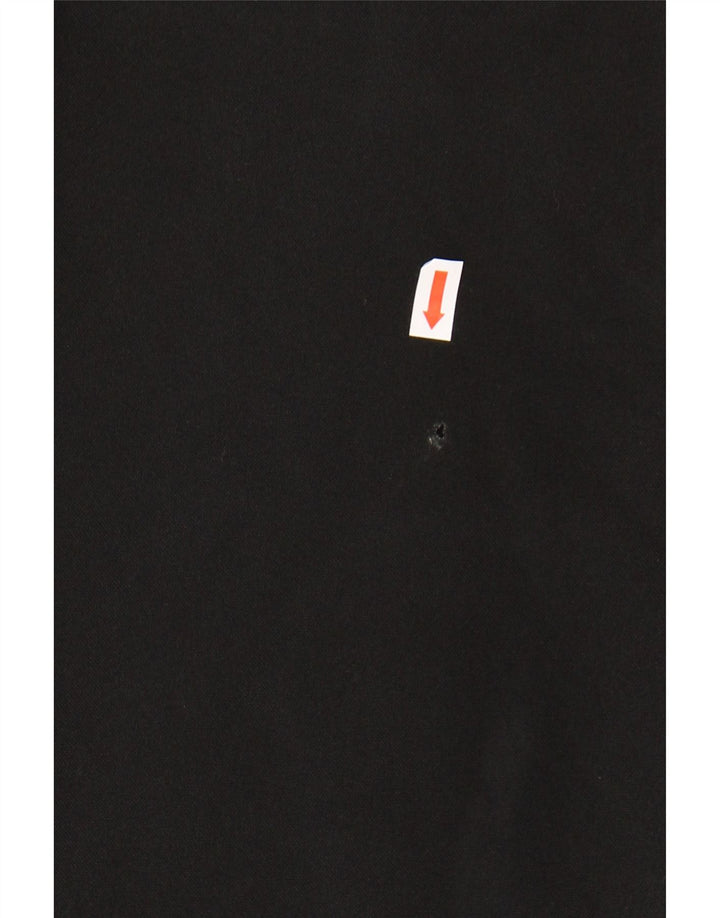 CALVIN KLEIN Mens Straight Casual Trousers W34 L31 Black Polyester