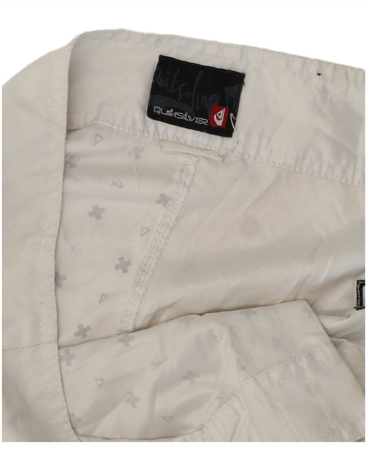 Quiksilver Mens Swimming Shorts Medium  Green Colourblock