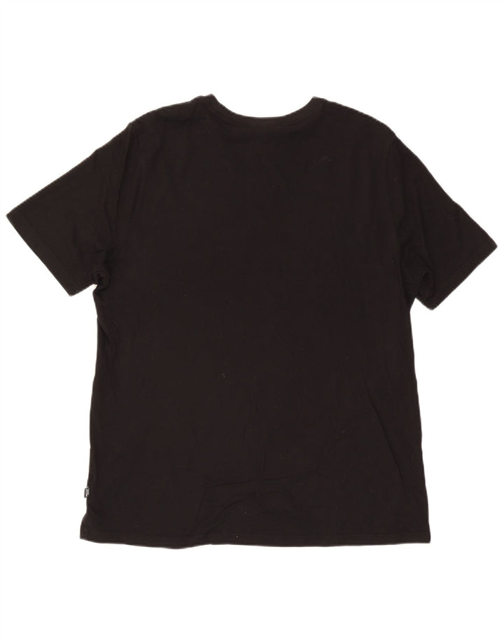 T-shirt grafica da uomo Puma Large nera