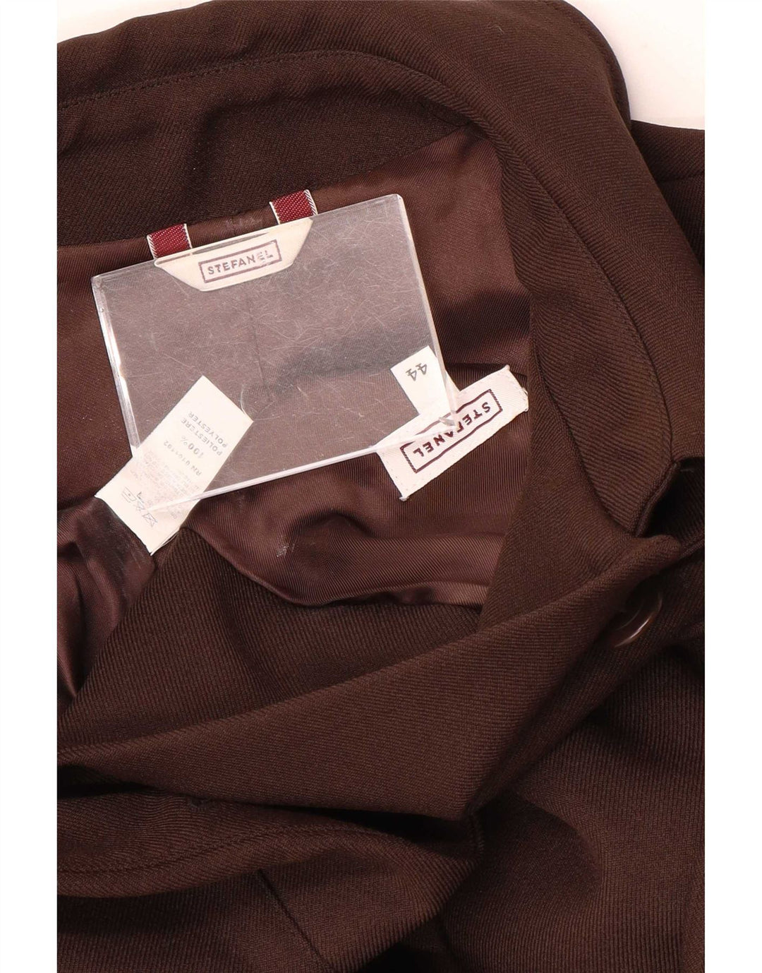 Giubbotto Bomber Donna Stefanel IT 44 Poliestere Marrone Medio