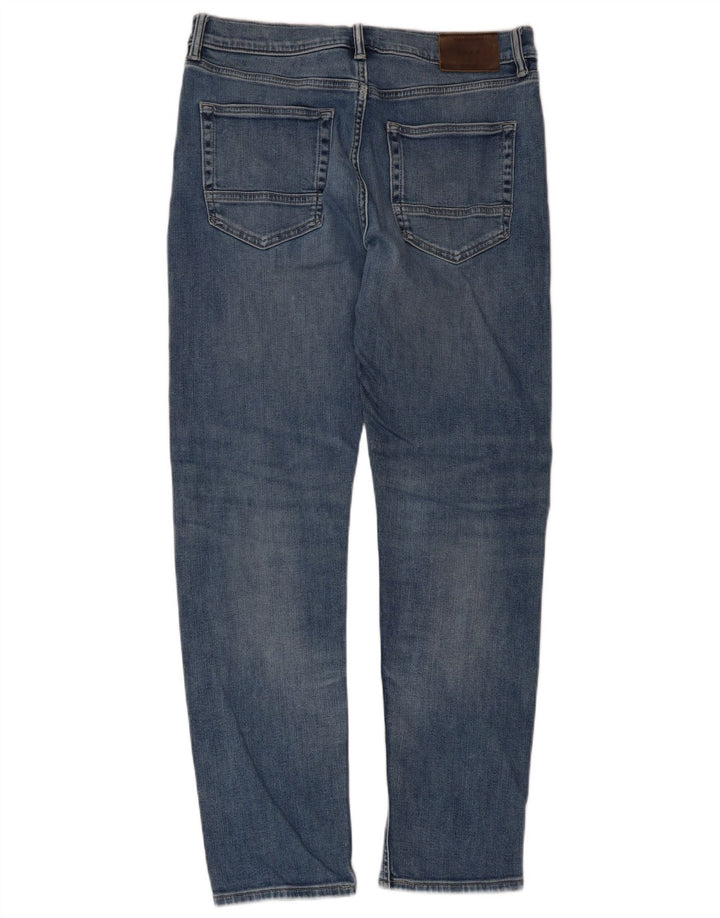 Marks & Spencer Jean Slim Homme W32 L31 Bleu