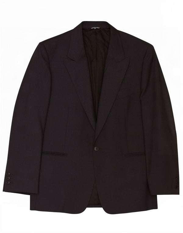 Jaqueta blazer masculina Giorgio Zanella com 1 botão IT 48 lã cinza médio