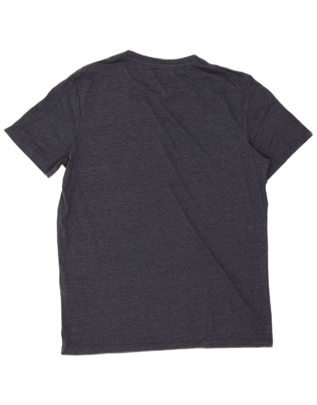 Jack & Jones Mens T-Shirt Top Medium Navy Blue Cotton