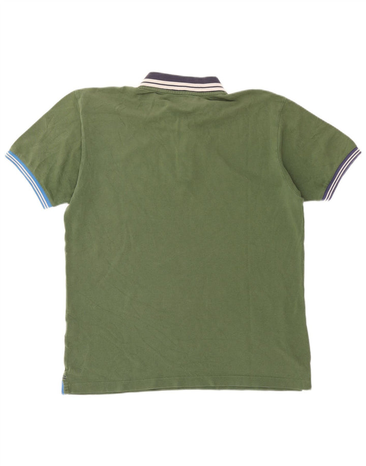 North Sails Mens Polo Shirt XL Green Cotton