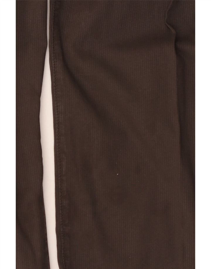 Marlboro Classics Mens Straight Casual Trousers W38 L30 Brown