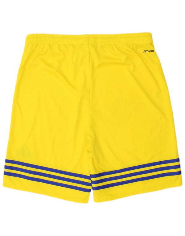 Adidas Boys Climalite Sportshorts 13-14 år XL Gul