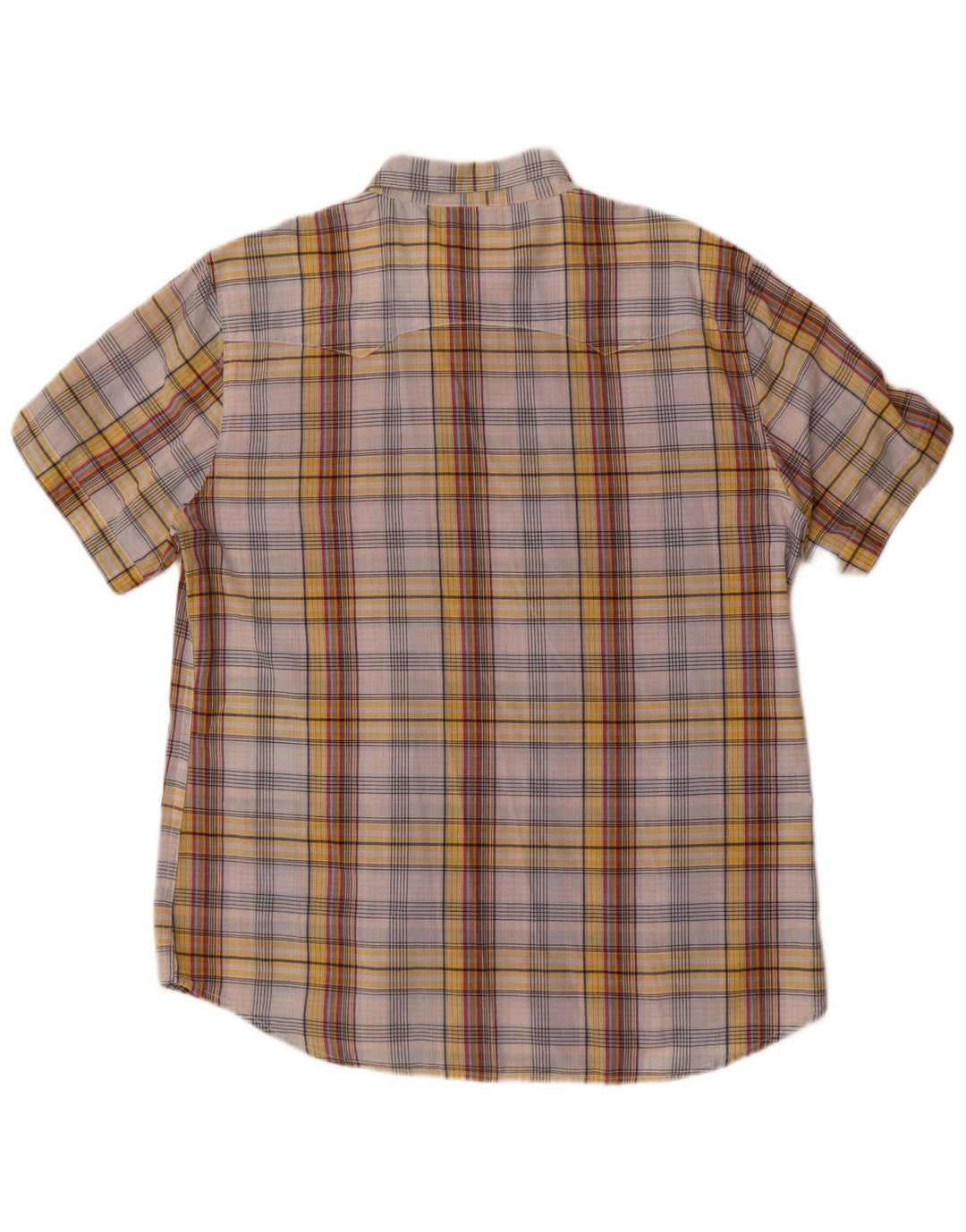 Levi's Mens Short Sleeve Shirt XL Multicoloured Check