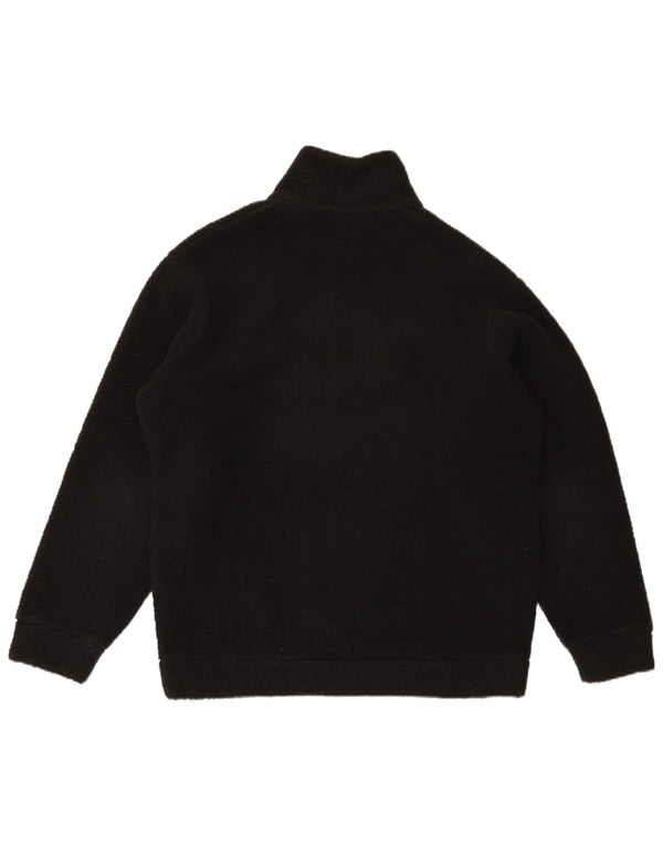 Suéter masculino North Sails com zíper e gola em lã, pequeno, preto, poliéster