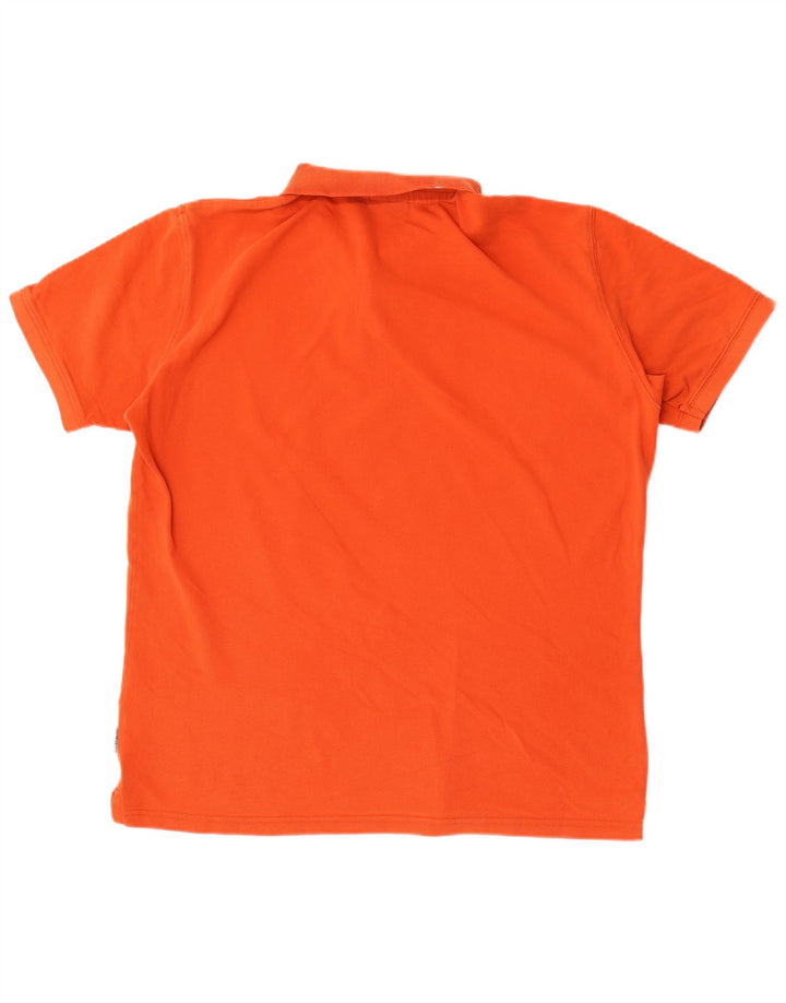 Napapijri Mens Polo Shirt 2XL Orange