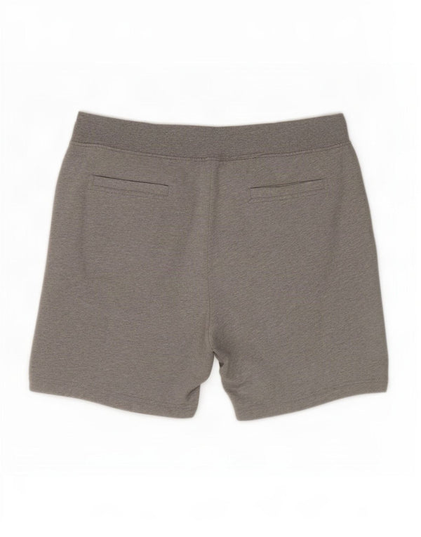 Shorts esportivos masculinos Crew Clothing grandes W34 algodão manchado cinza