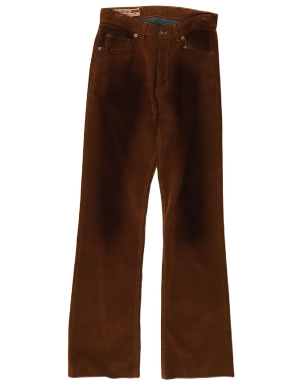 Marlboro Classics Pantalones casuales de ajuste regular para mujer W26 L30 Algodón marrón