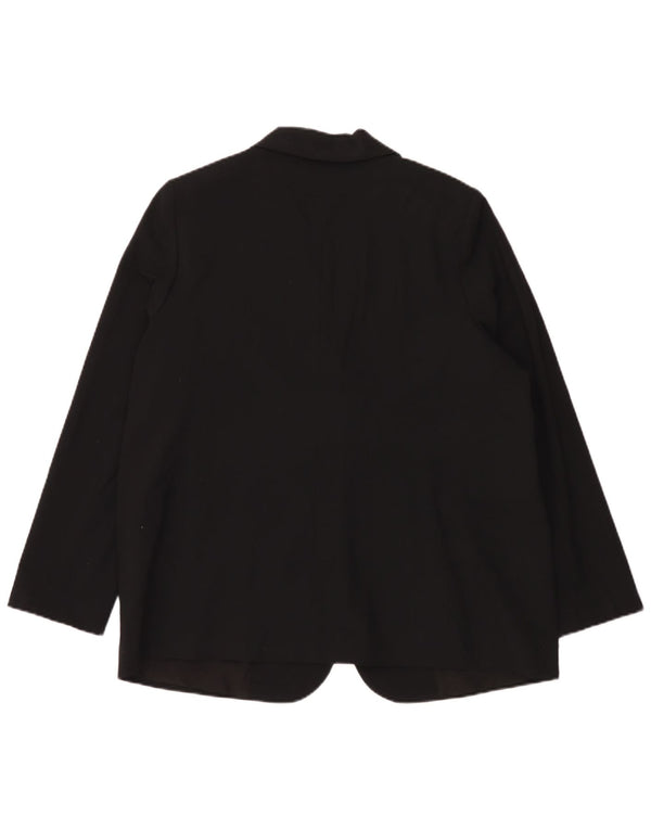 Marks & Spencer ženska prevelika jakna s jednim gumbom UK 18 XL crna