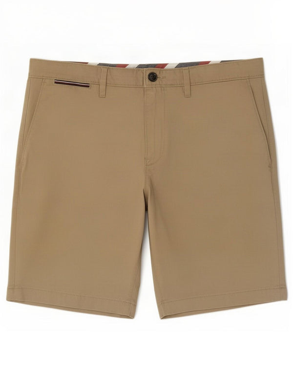 Tommy Hilfiger Mens Chino Shorts Medium W32 Beige Cotton