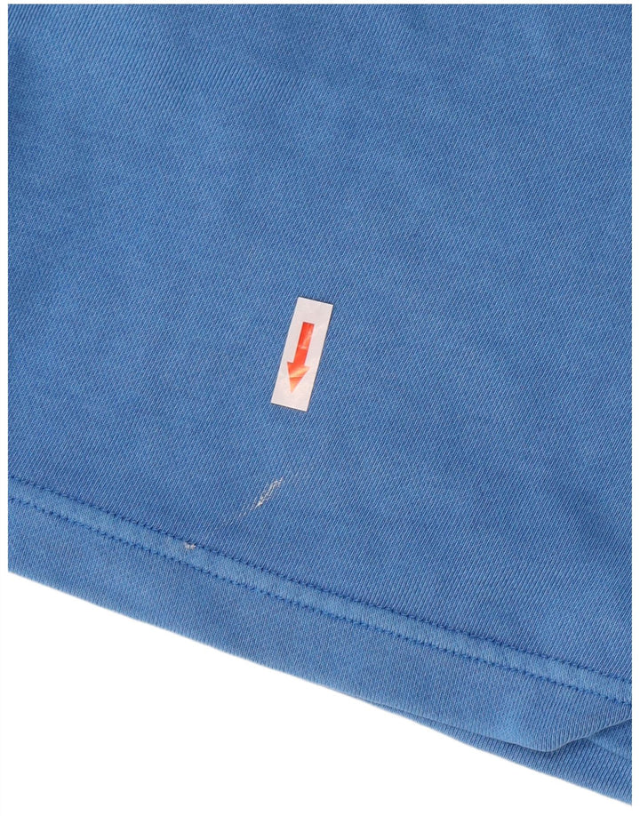 Marks & Spencer Mens Regular Fit Sport Shorts XL  Blue Cotton