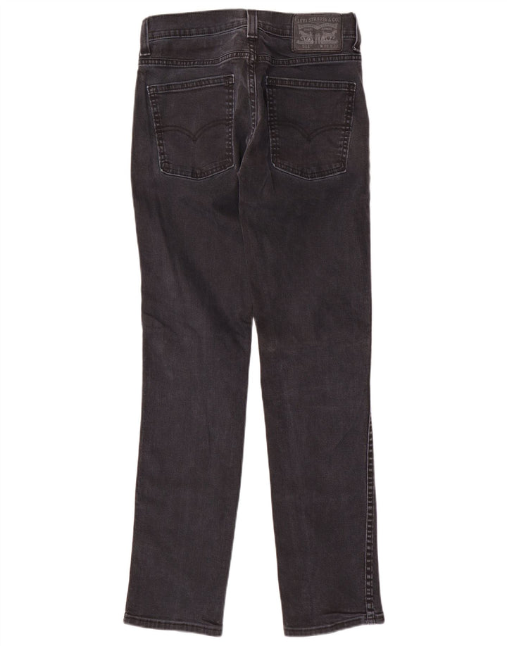 Levi's Womens 511 Slim Jeans W28 L32 Grey Cotton