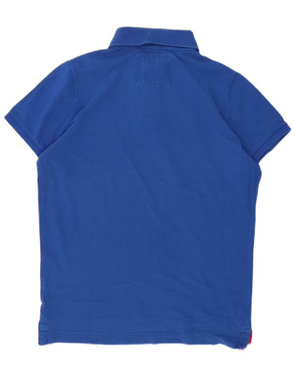 Abercrombie & Fitch Mens Polo Shirt XL Blue
