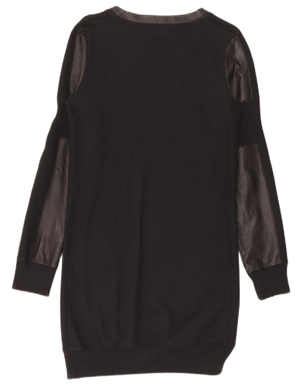 Abito maglione da donna a maniche lunghe Diesel UK 10 Small Black Colourblock