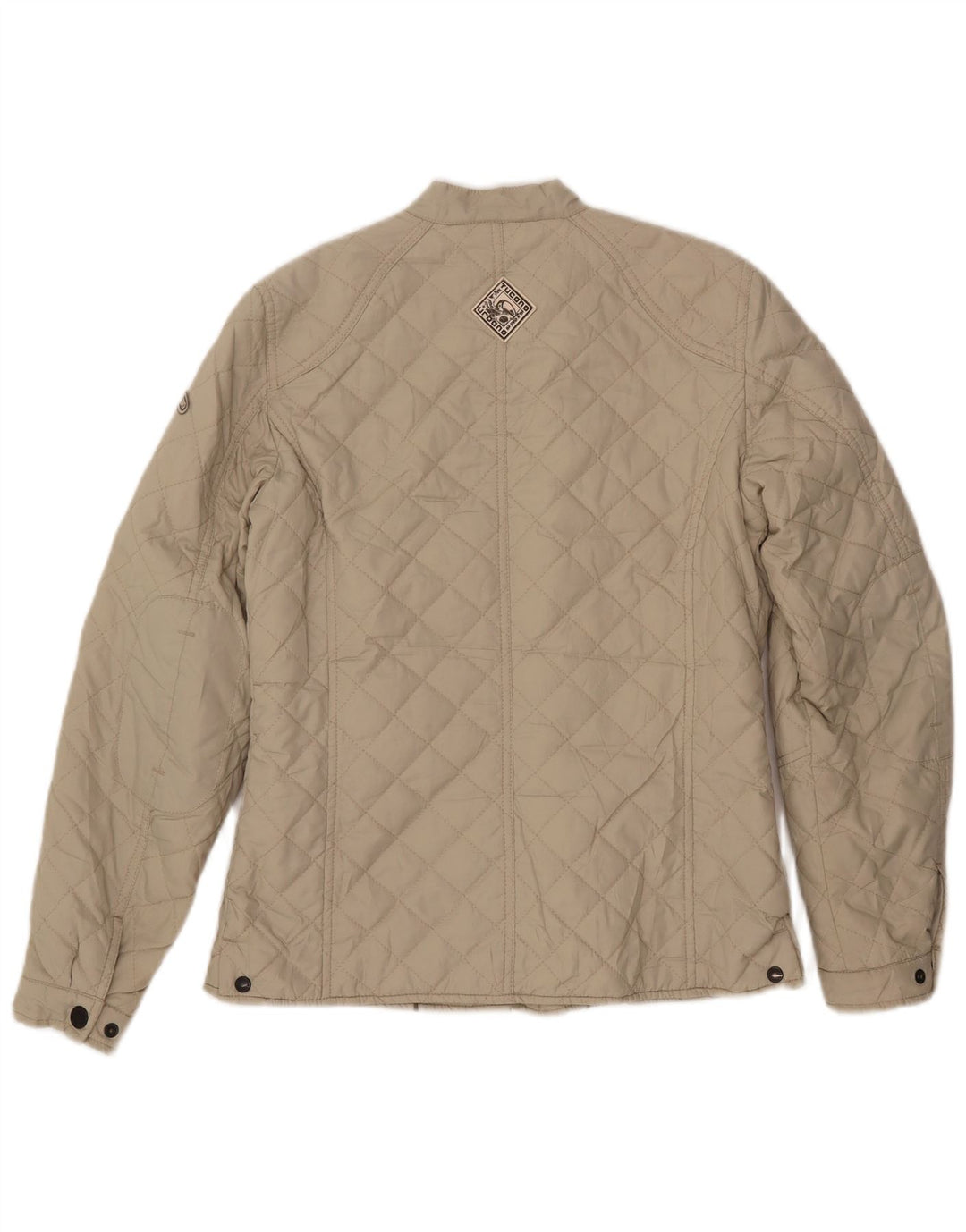 TUCANO URBANO Womens Quilted Jacket IT 42 Medium Beige Polyester