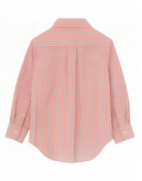 Βρεφικό μπλουζάκι Ralph Lauren 18-24 μηνών, ροζ βαμβακερό ριγέ