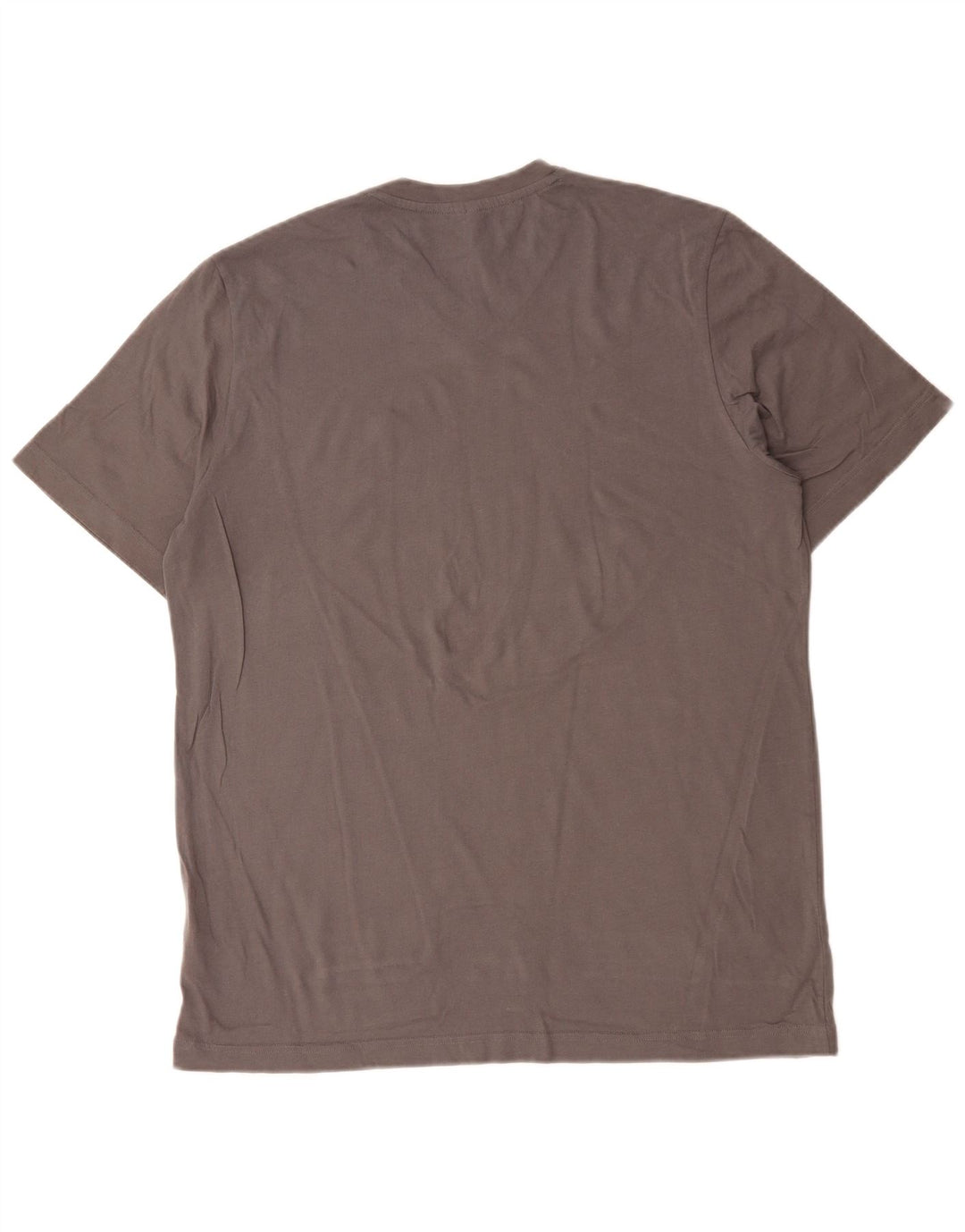 ADIDAS Mens T-Shirt Top Large Grey Cotton