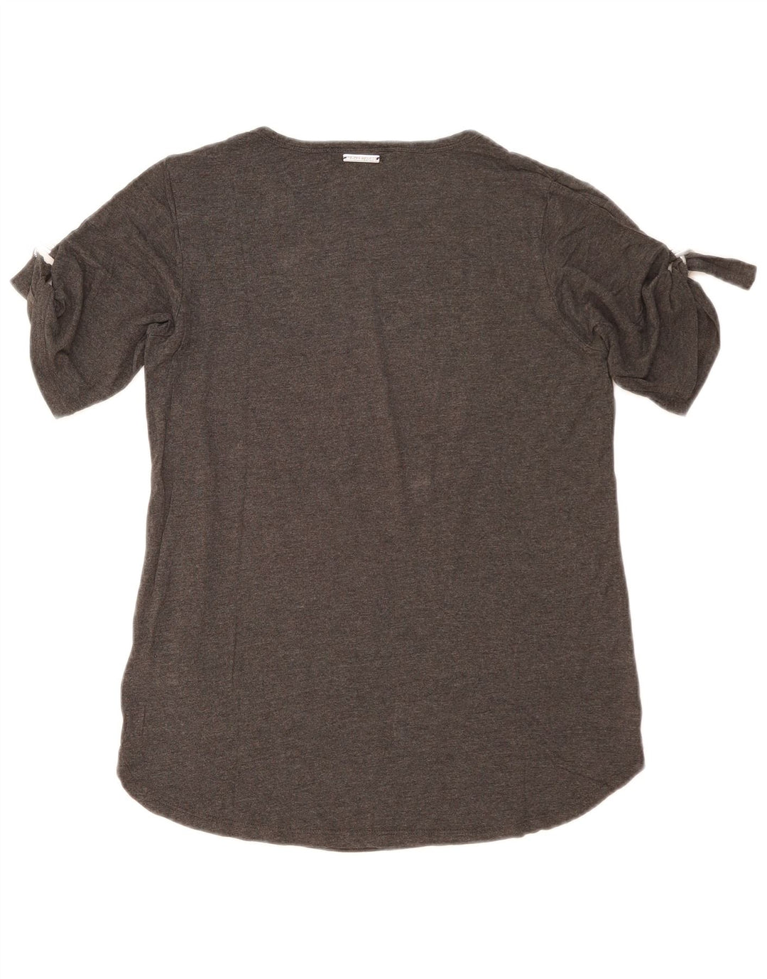 Michael Kors Womens T-Shirt Top UK 10 Small Grey Viscose