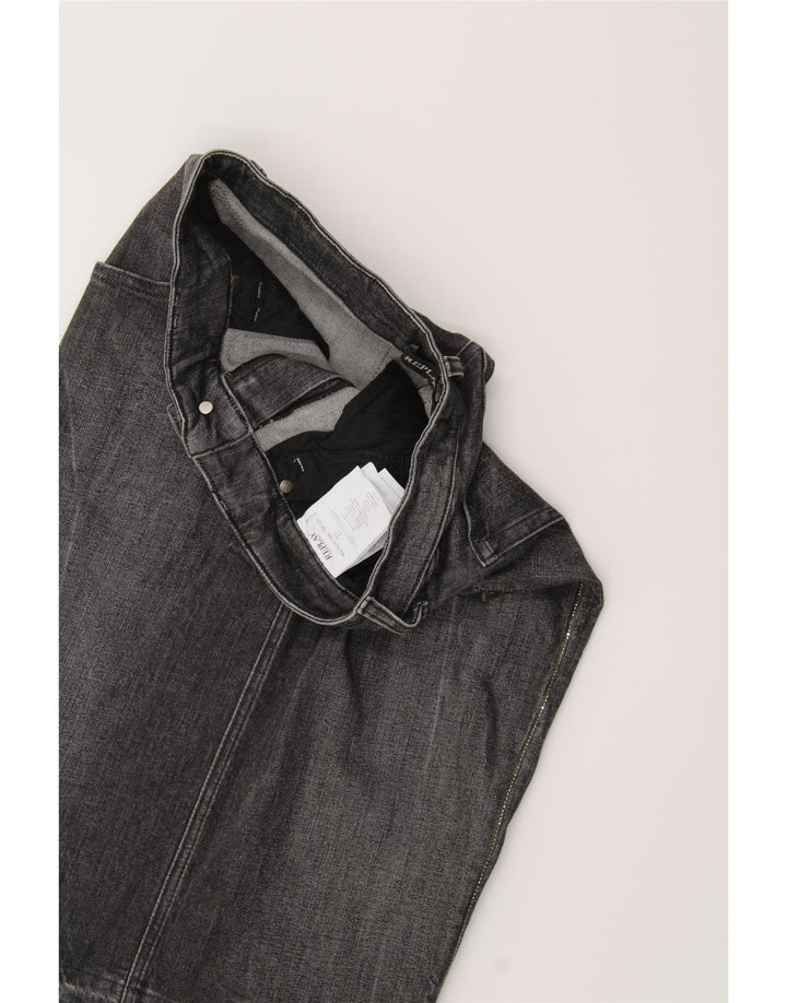 REPLAY Womens Denim Skirt W27 Small  Grey Cotton Vintage Replay and Second-Hand Replay from Messina Hembry 
