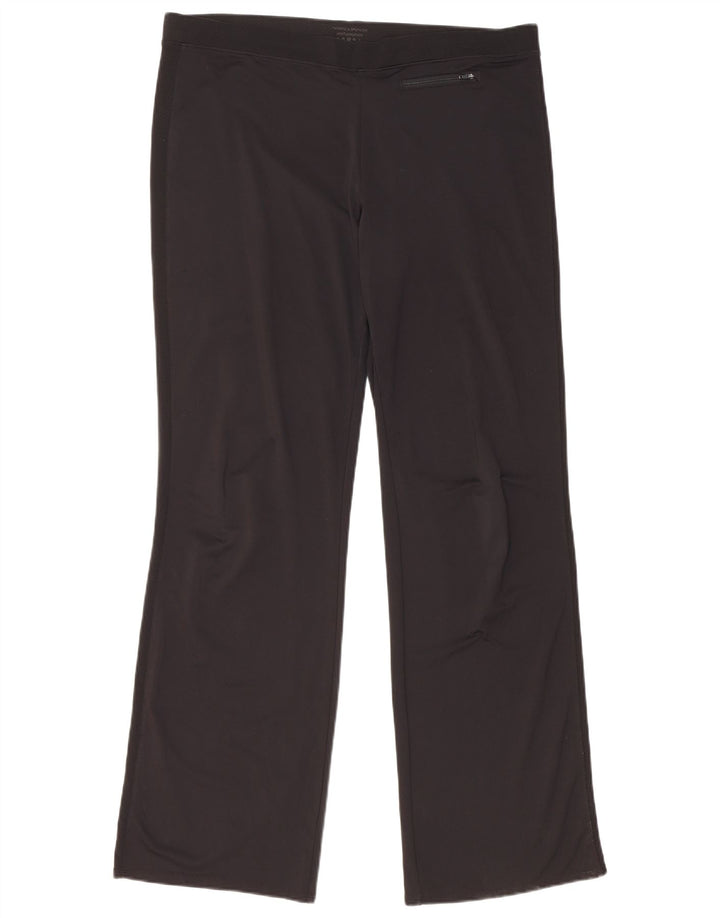 Marks & Spencer Pantalon de survêtement pour femme UK 16 Large Noir Polyester