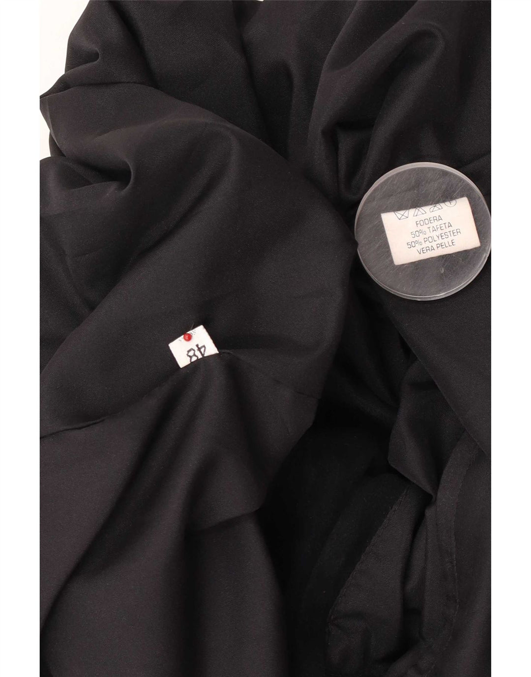 Bomber vintage pentru bărbați din piele intoarsa IT 48 Medium Black Leather
