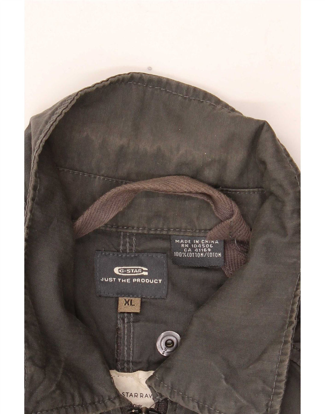 G-Star Herre Utility Jacket UK 42 XL Khaki Cotton