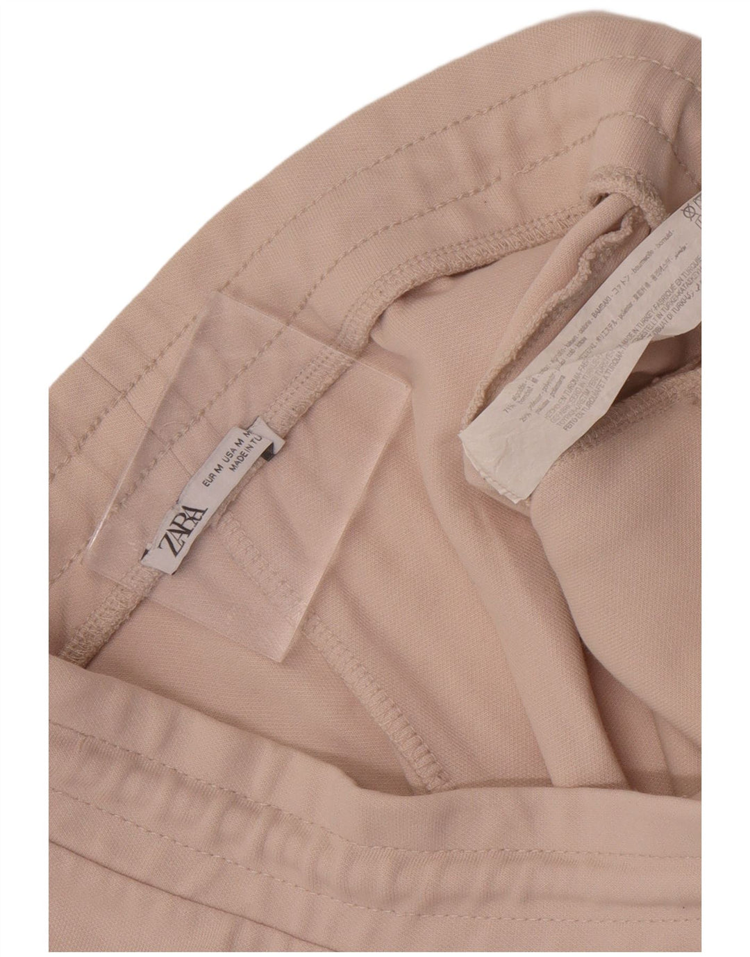 Pantaloncini sportivi da uomo Zara in cotone rosa medio
