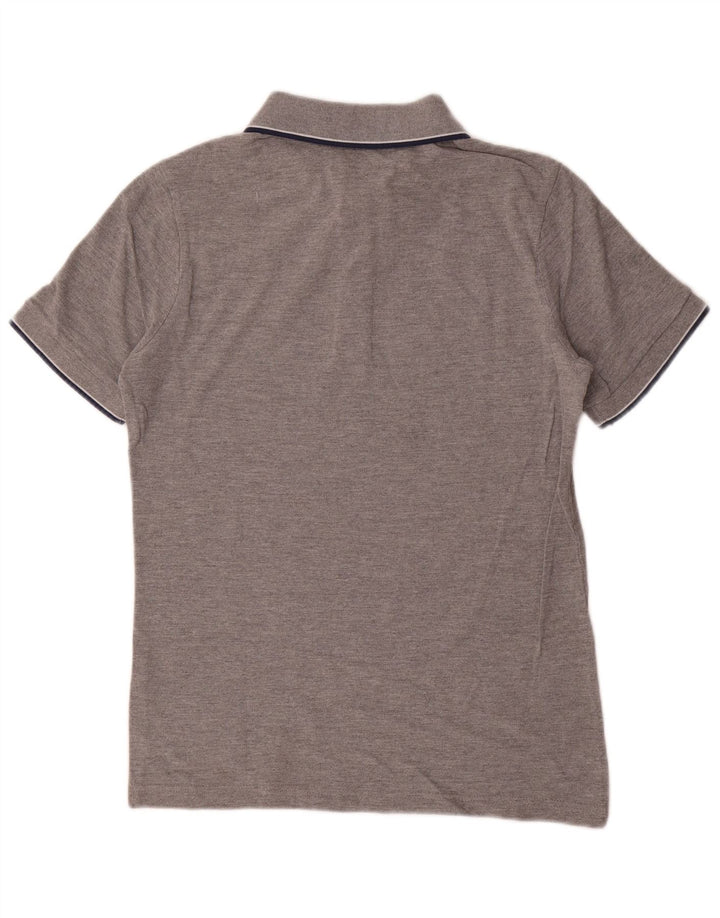 Kappa Mens Polo Shirt Small Grey Flecked