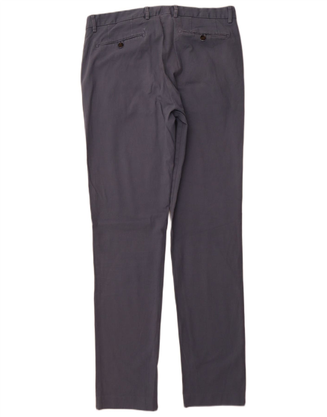 BONOBOS Mens Slim Suit Trousers W34 L36 Blue Cotton