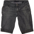 Tommy Hilfiger Womens Bermuda Denim Shorts W28 Medium Blue Cotton