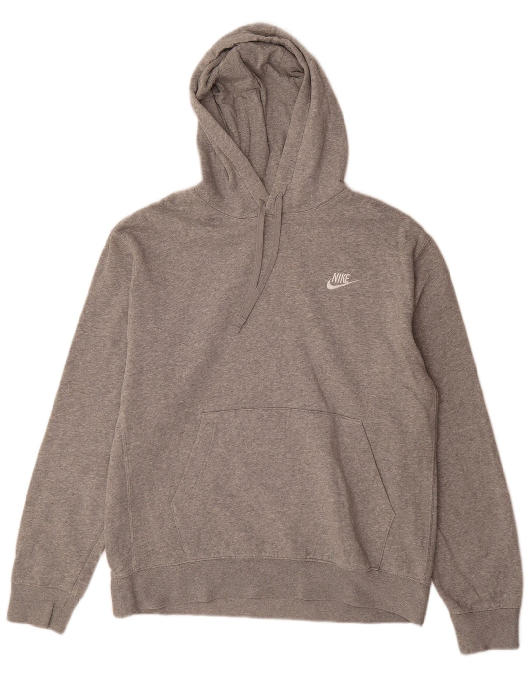 Nike Herre hættetrøje Jumper Medium Grey Flecked Bomuld