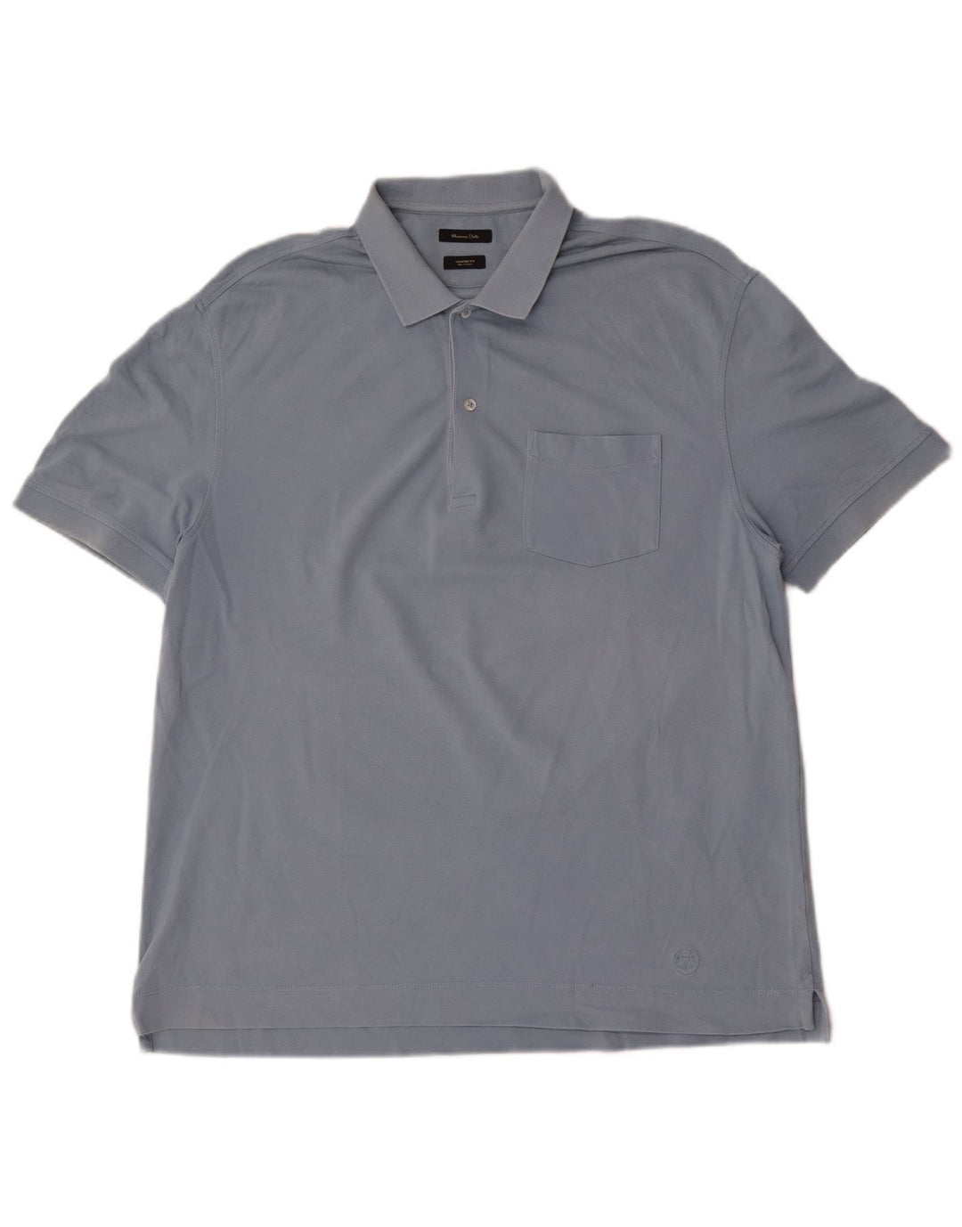 Polo da uomo Massimo Dutti grande blu