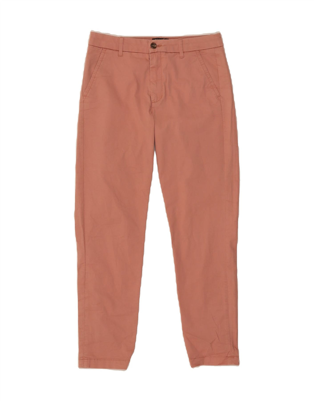 DOCKERS Womens Slim Chino Trousers W27 L27 Pink Cotton Vintage Dockers and Second-Hand Dockers from Messina Hembry 