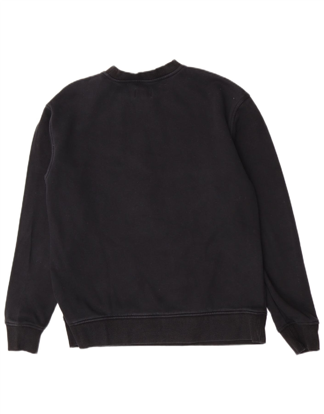 Tommy Hilfiger Womens Regular Fit Sweatshirt Jumper Medium Black Cotton