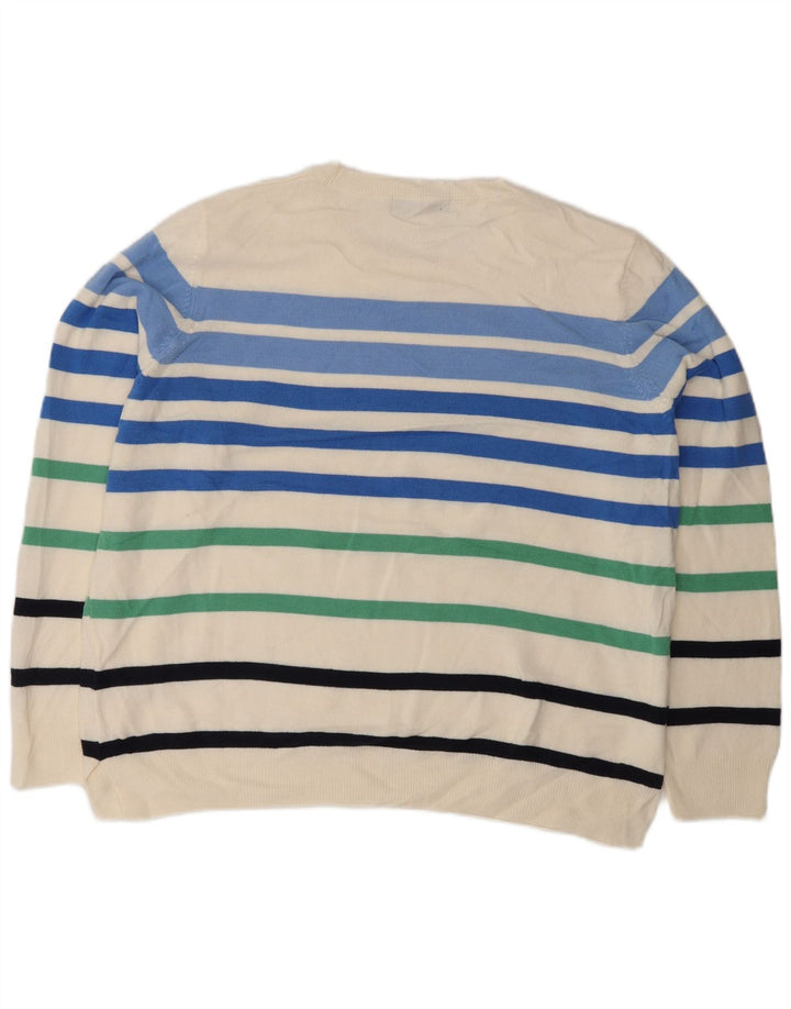 Marks & Spencer Womens Crew Neck Jumper Sweater UK 20 2XL Multicoloured